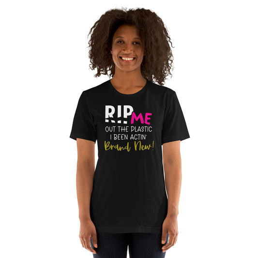 Rip Me Out The Plastic Graphic T-shirt