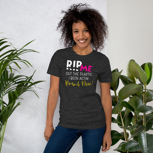 Rip Me Out The Plastic Graphic T-shirt