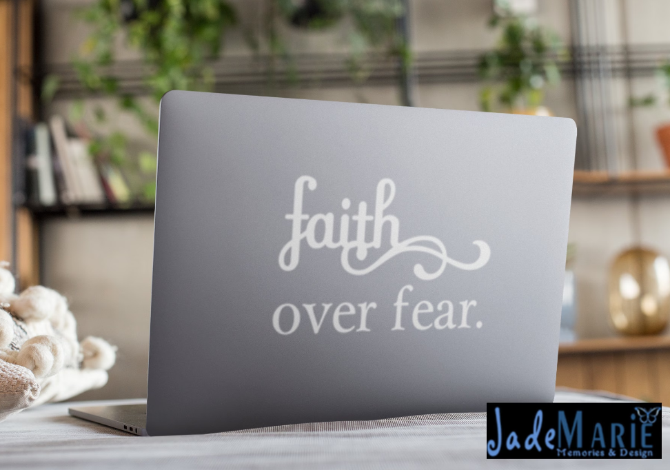 Faith Over Fear Vinyl Decal