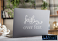 Faith Over Fear Vinyl Decal