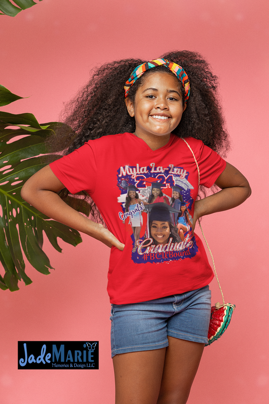 Custom Graduation T-shirt: Myla La-Lay 2024