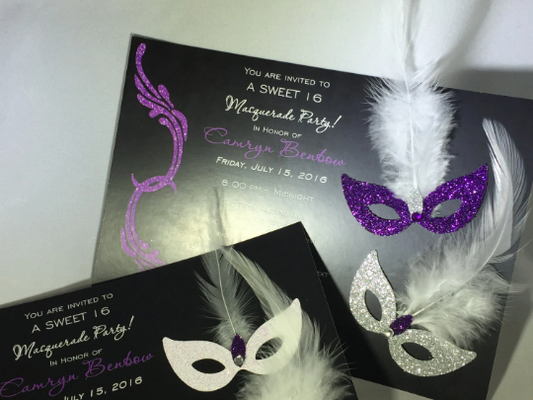 Masquerade Invites